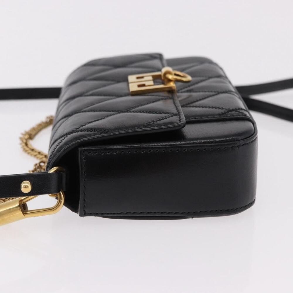 Givenchy Leather Chain Shoulder Bag Black - Picture 5 of 12